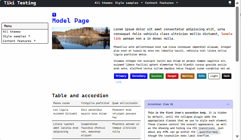 Flex grid and sticky-top side column content - desktop